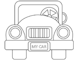 sports car coloring pages