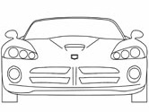 sports car coloring pages