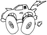 race car coloring pages