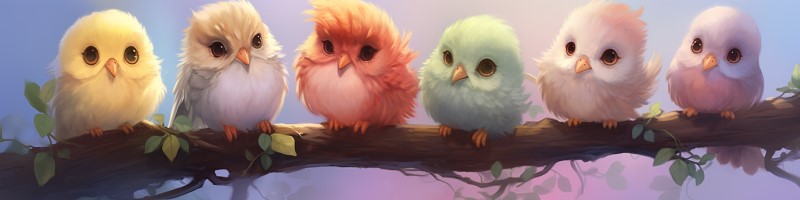 artwork of cute bird