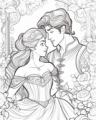 Fairy tale love story
close up 