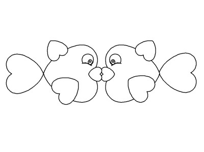 valentine's day coloring page