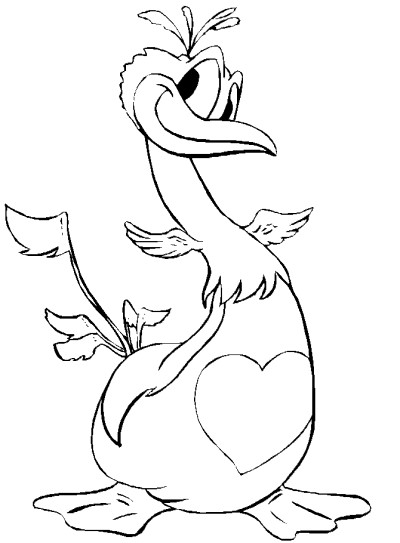 bird coloring page