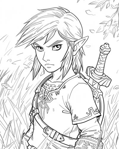 Coloriage Breath Colouring Botw Printable Twilight Skill Inspirational Coloriage Breath Colouring Botw Printable Twilight Skill Inspirational