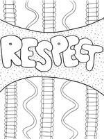 Respect Coloring Pages Free Printable / showing love for our parents