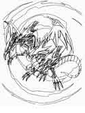 Yu-Gi-Oh coloring page