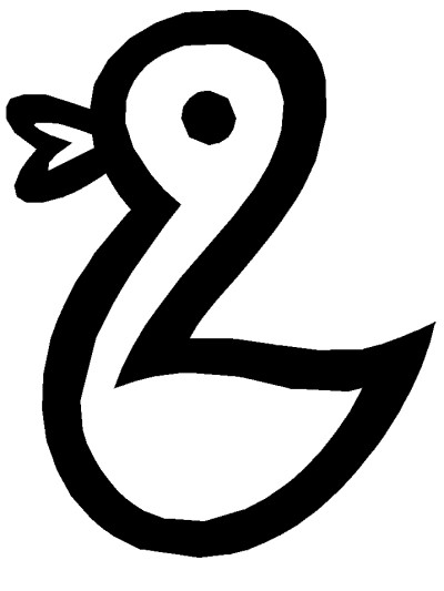 duck coloring pages