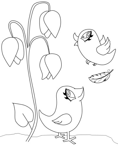 learning to fly coloring page