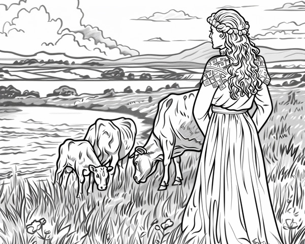 boann coloring page
