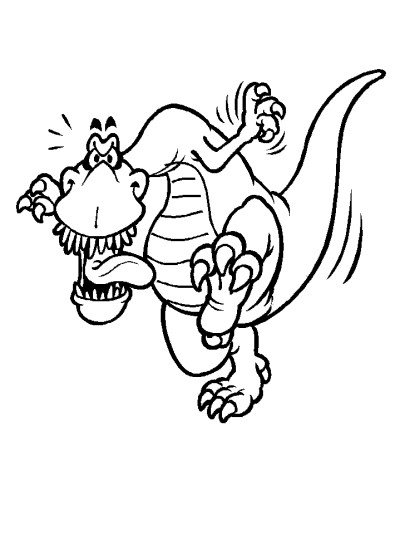 daspletosaurus coloring page