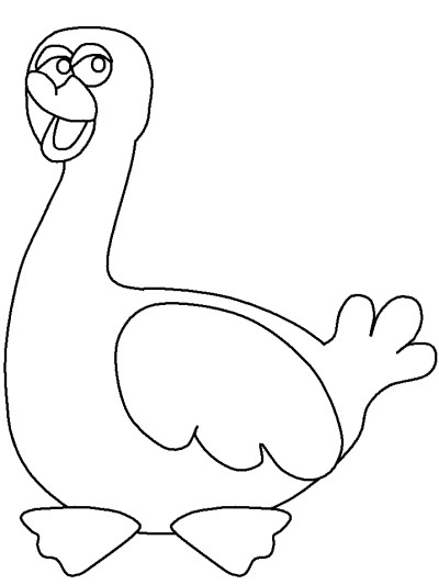 duck coloring pages