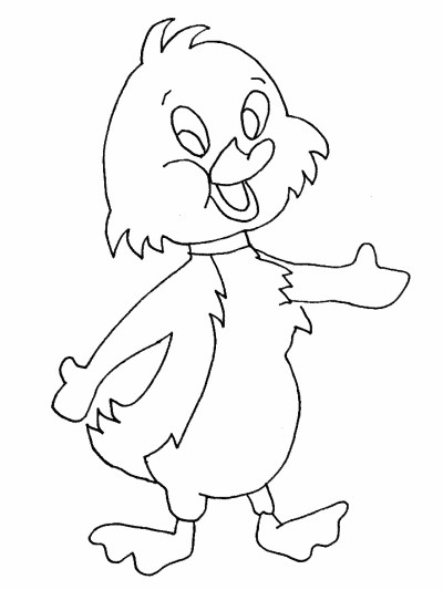 duckling coloring pages