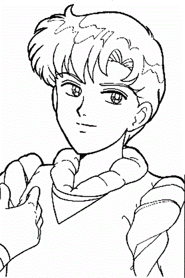 Sailor Moon coloring page