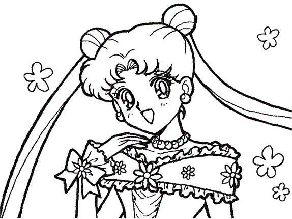 Sailor Moon coloring page