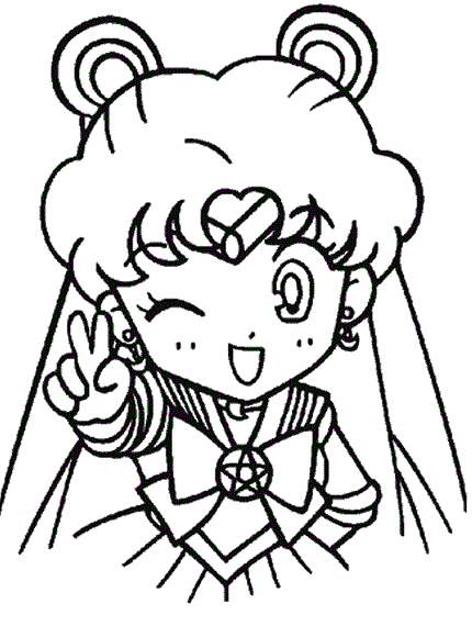 Setsuna Meiou coloring page