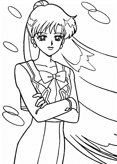 Sailor Moon coloring page
