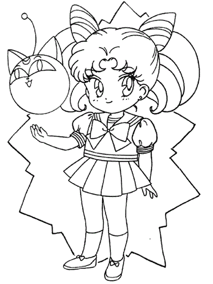 Sailor Moon coloring page