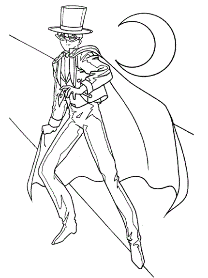 Sailor Moon coloring page