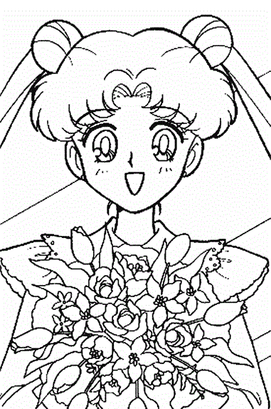 Sailor Moon coloring page
