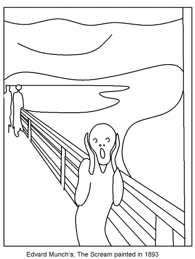 artwork coloring page