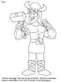 Norse Mythology coloring pages