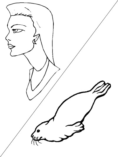 Irish folklore coloring page