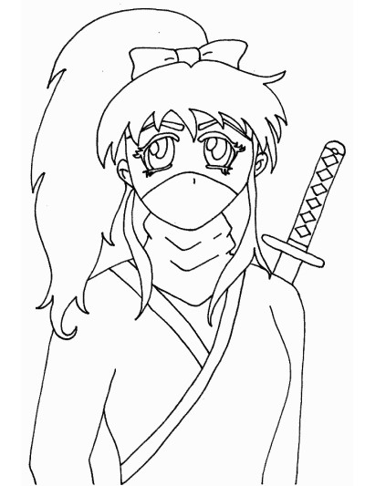 Japan coloring page