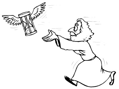 New Year's coloring page