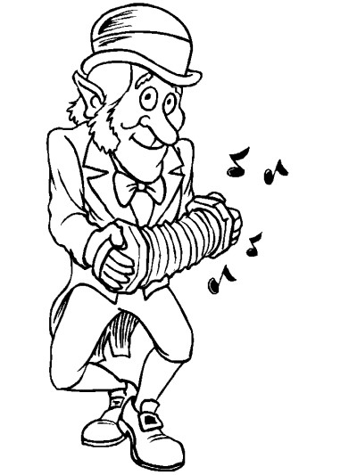 myths of Ireland coloring page
