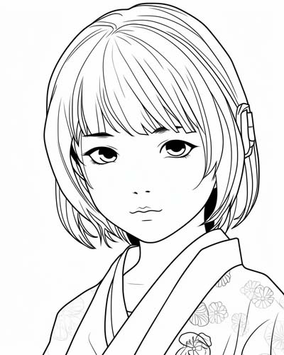children coloring page