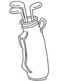 golf coloring pages