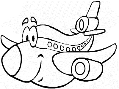 airplanes coloring page