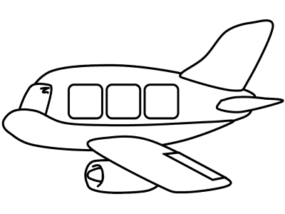 airplanes coloring page