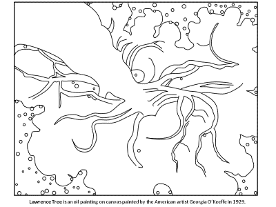 artwork coloring page