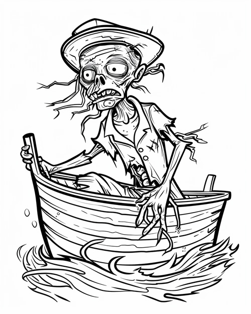 Danish folklore - Draugen (ghostly sailor)